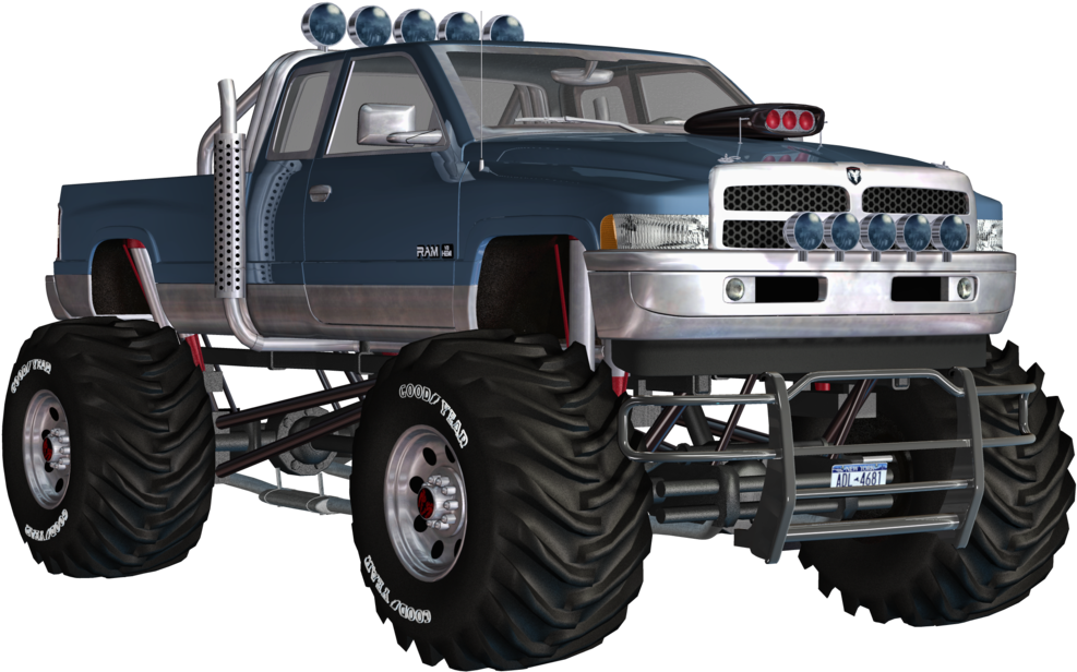 Truck Png Photo1 - Monster Car Png Transparent PNG - 1024x680 - Free Download on - Car Transparent PNG Free Download