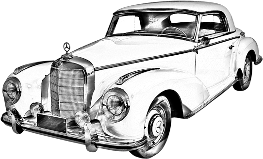 Drawing Transparent Car - Old Cars Mercedes Png Transparent PNG - 600x400 - Free Download on - Car Transparent PNG Free Download