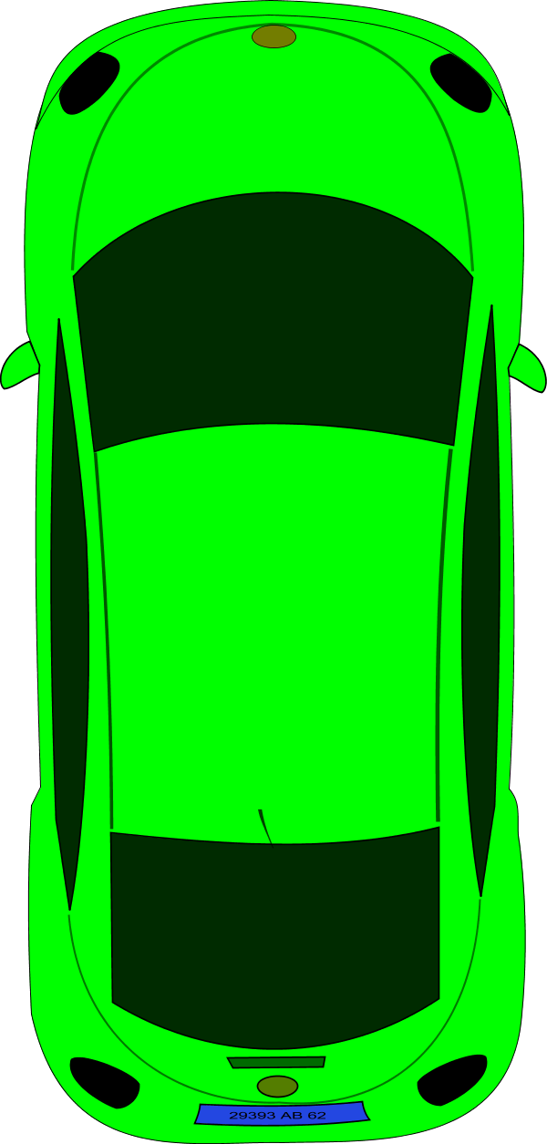 Driving Car Clipart - Clipart Car Bird's Eye View - Free Transparent PNG Clipart Images Download. - Car Transparent PNG Free Download