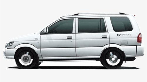 Tavera White Car Freepngpix - Alto 800 Alloy Wheel, Transparent - Car Transparent PNG Free Download