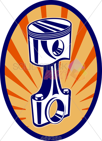 Stock Illustration Of Retro Cartoon Drawing Of Piston - Hot Cars: Volume 4 - Free Transparent PNG Clipart Images Download. - Car Transparent PNG Free Download