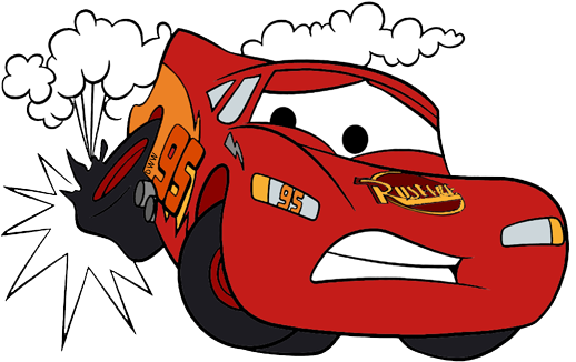 Cars 3 Clipart Lightning Mcqueen - Lighting Mcqueen Clip Art Transparent PNG - 518x326 - Free Download on - Car Transparent PNG Free Download