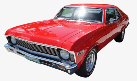 Isolated, Car, Red, American, Vintage, Chevy, Bumper - Transparent Background Classic Car Clipart, HD Png Download - Car Transparent PNG Free Download
