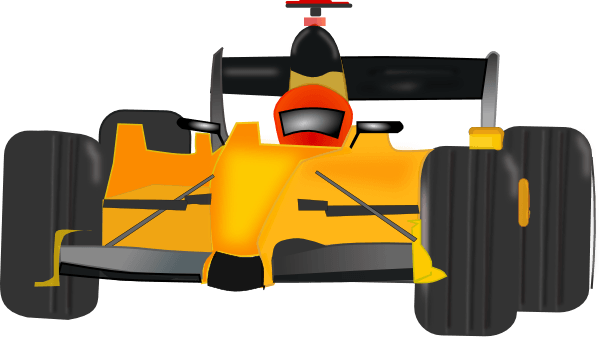 Race Car Clip Art At Clker - Yellow Race Car Clip Art - Free Transparent PNG Clipart Images Download. - Car Transparent PNG Free Download