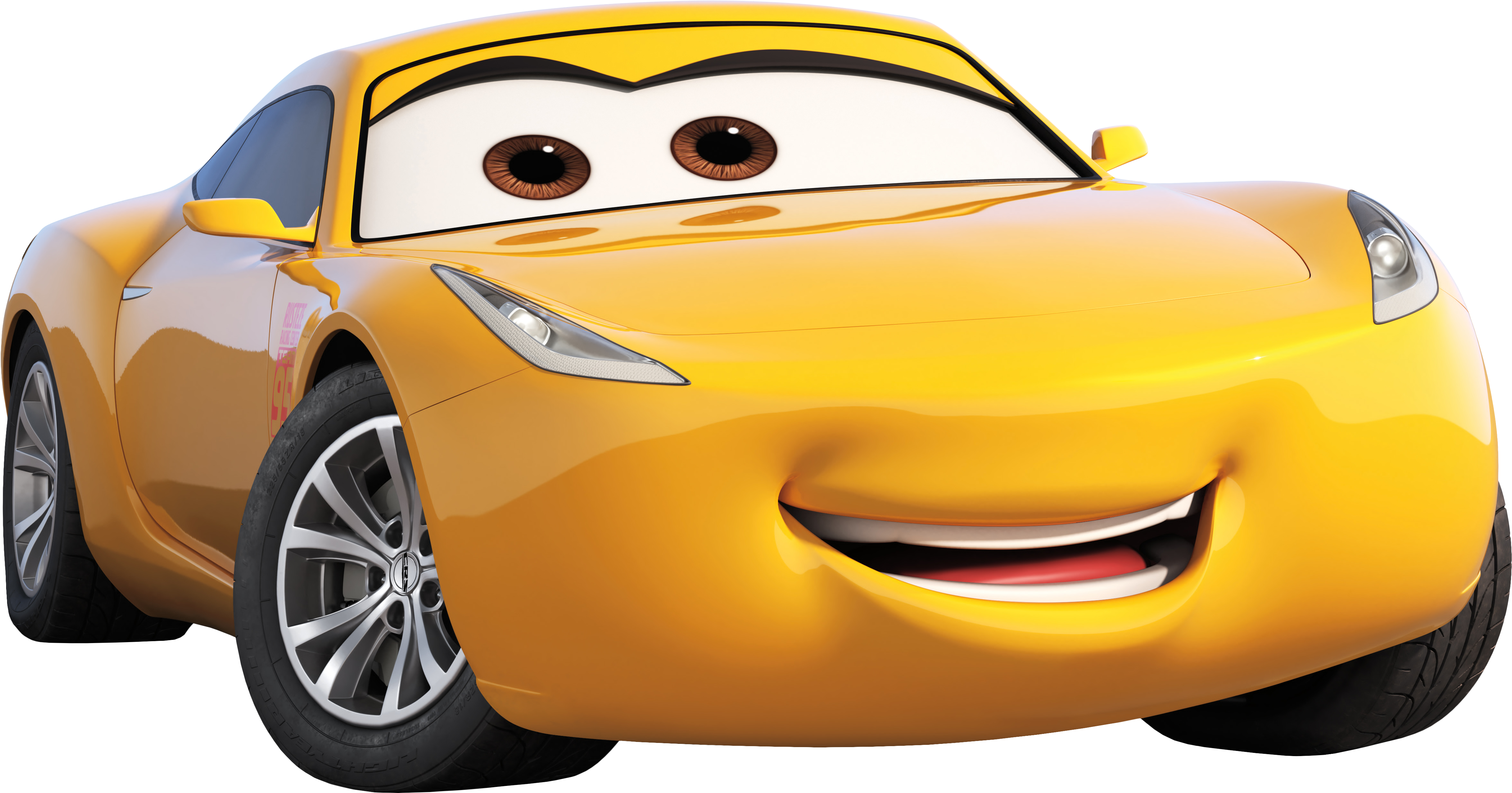 Cruz Ramirez, Emojis, Cartoons, Art Drawings, Life, - Yellow Car From Cars - Free Transparent PNG Clipart Images Download. - Car Transparent PNG Free Download