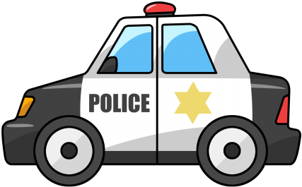 Printable Police Car Template Free To Use Public Domain - Police Car Clipart - Free Transparent PNG Clipart Images Download. - Car Transparent PNG Free Download