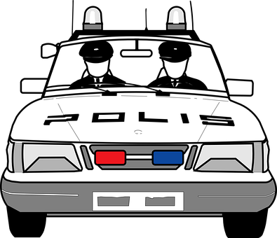 Car Auto Police Police Officers Patrol Med - Police Car Clip Art - Free Transparent PNG Clipart Images Download. - Car Transparent PNG Free Download