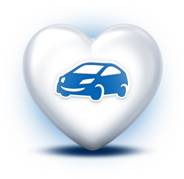 3d White Preferred Dealer Heart Featuredcontent - Car Dealership - Free Transparent PNG Clipart Images Download. - Car Transparent PNG Free Download