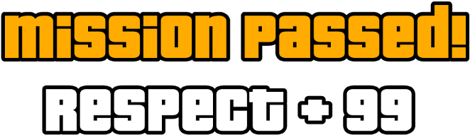 Freetoedit Gta Mission Grandtheftauto Passed - Mission Passed Respect Png Transparent PNG - 672x240 - Free Download on - Car Transparent PNG Free Download
