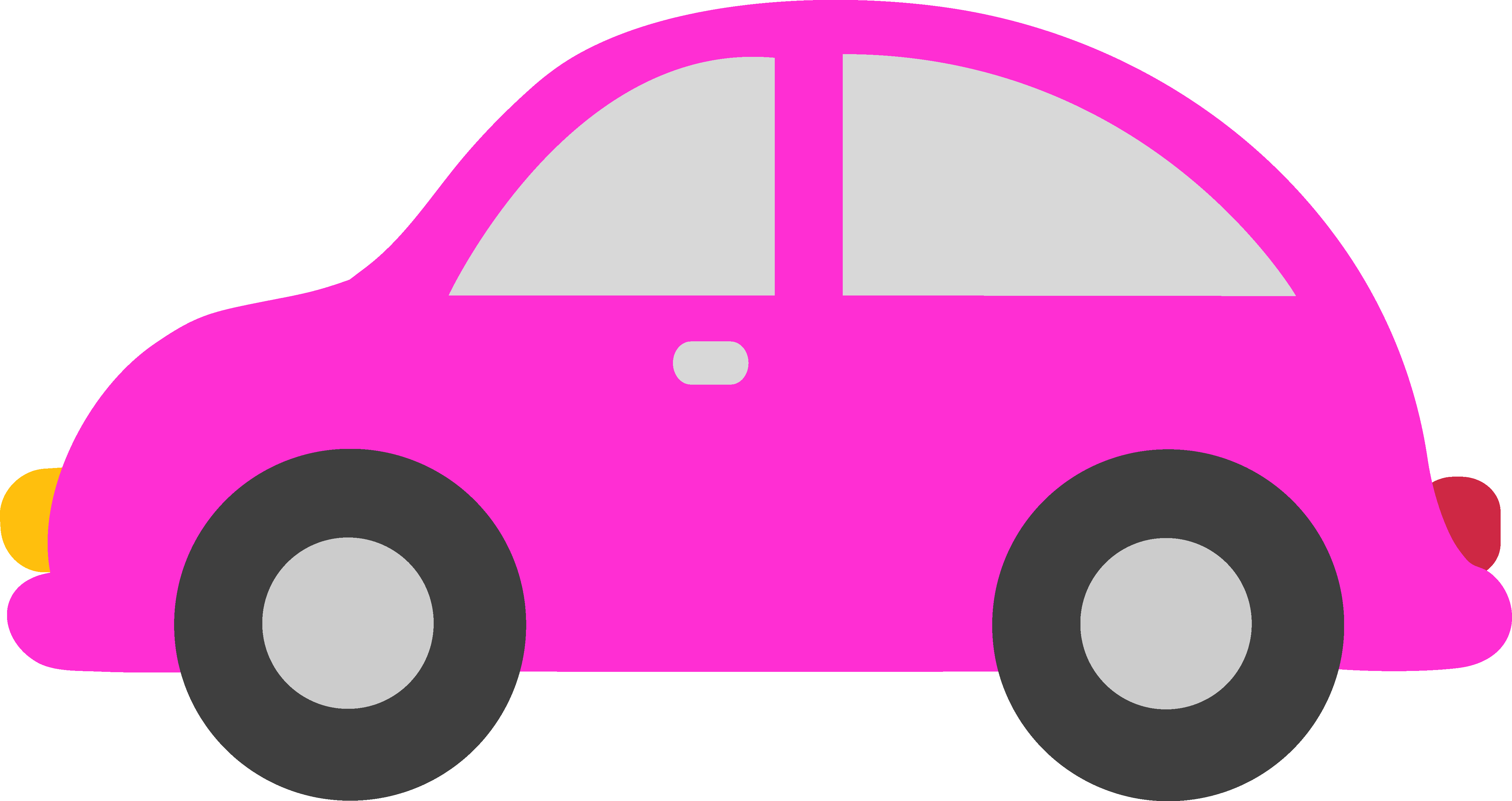 Pink Toy Car Clipart By Liz - Transparent Background Car Clipart - Free Transparent PNG Clipart Images Download. - Car Transparent PNG Free Download