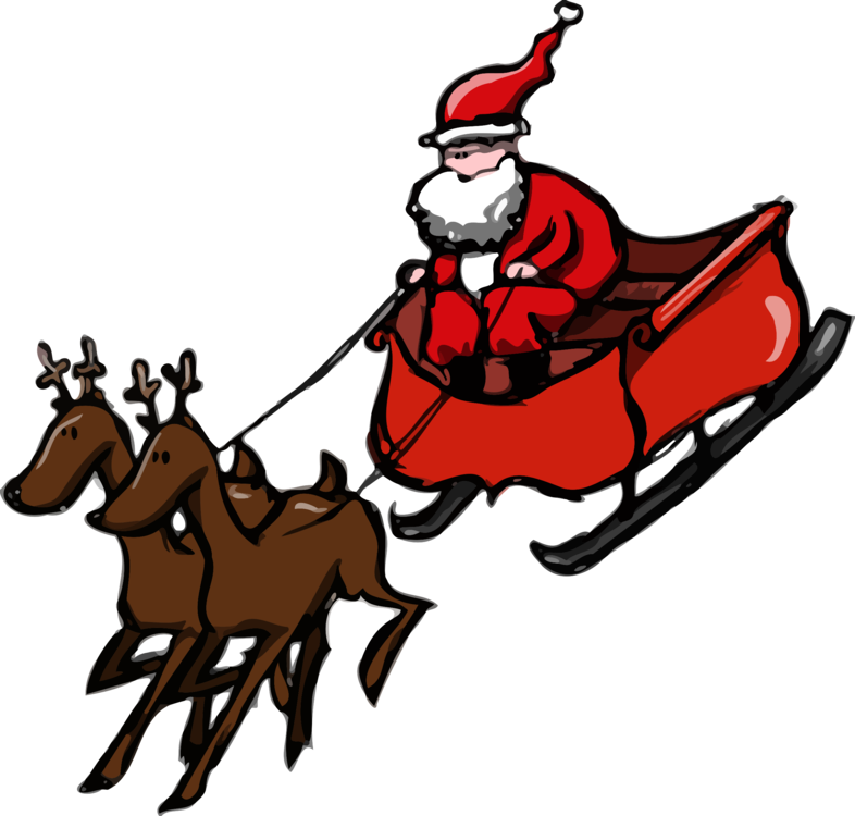 Christmas,comic Claus,sleigh, - Santa Claus Clipart Cars Transparent PNG - 500x472 - Free Download on - Car Transparent PNG Free Download