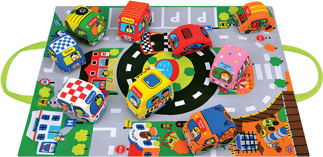 Take Along Play Set - K's Kids K Kids Cars In Town - Free Transparent PNG Clipart Images Download. - Car Transparent PNG Free Download