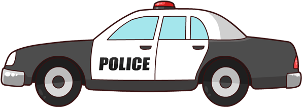 Cartoon Police Car Free Clip Art On - Police Car Clipart Png - Free Transparent PNG Clipart Images Download. - Car Transparent PNG Free Download