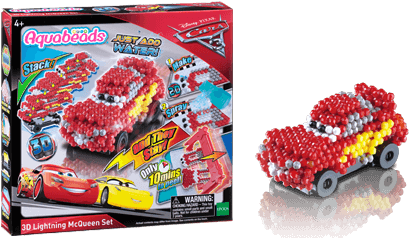 Cars 3 3d Lightning Mcqueen Set - Aquabeads Cars 3 3d Lightning Mcqueen Set Transparent PNG - 520x260 - Free Download on - Car Transparent PNG Free Download