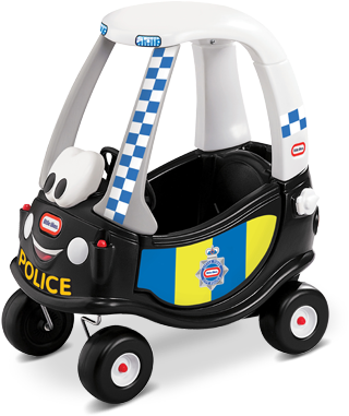 Police Patrol Coupe Showroom Image - Little Tikes Cozy Coupe Patrol Police Car - Free Transparent PNG Clipart Images Download. - Car Transparent PNG Free Download