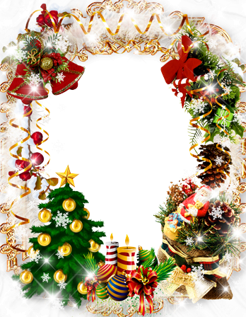 Christmas Garland Border Png For Kids - Christmas Tree Oval Car Magnet - Free Transparent PNG Clipart Images Download. - Car Transparent PNG Free Download