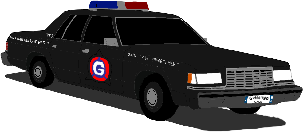 Dodge St Regis Gun Law Enforcement Car By Fast-subaru71 - Police Car - Free Transparent PNG Clipart Images Download. - Car Transparent PNG Free Download