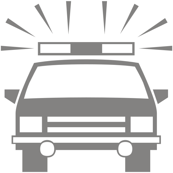 Did You Recently Get A Traffic Ticket Are You Trying - Police Car Silhouette - Free Transparent PNG Clipart Images Download. - Car Transparent PNG Free Download