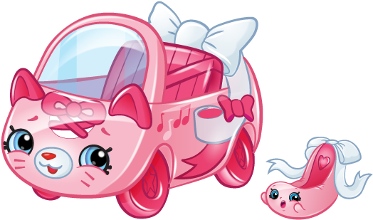 Shopkins Cutie Cars Season 2 Scooty Tutu Qt2-26 - Car Transparent PNG - 576x495 - Free Download on - Car Transparent PNG Free Download