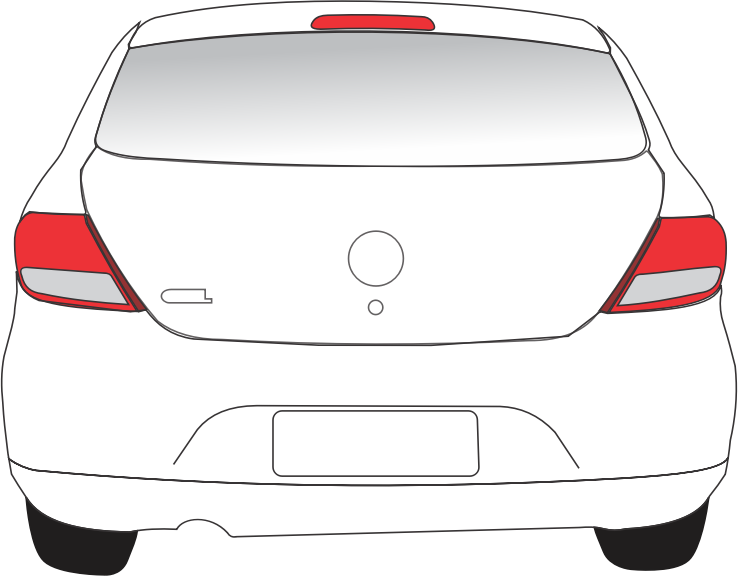 Back Of Car Clip Art - Cars Rear View Clipart - Free Transparent PNG Clipart Images Download. - Car Transparent PNG Free Download