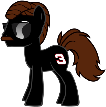 Guess This Black Number 3 Pony By Favoriteartman - Cars - Free Transparent PNG Clipart Images Download. - Car Transparent PNG Free Download