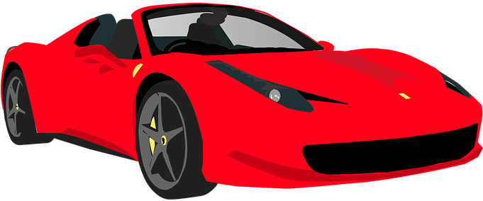 Sportscar Car Sports Racing - Ferrari Car Clipart Ong - Free Transparent PNG Clipart Images Download. - Car Transparent PNG Free Download