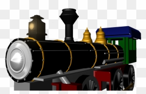 3d Train Engine - Railroad Car - Free Transparent PNG Clipart Images Download. - Car Transparent PNG Free Download