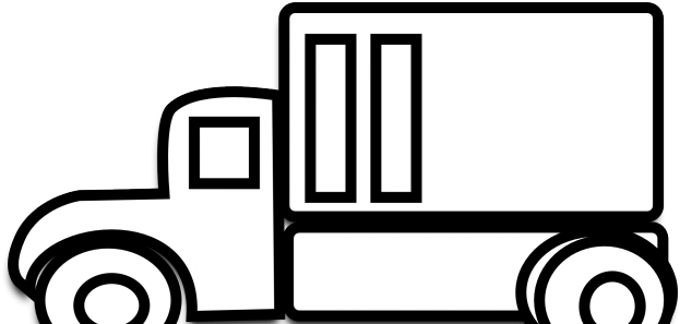 Fire Truck Clipart Long Truck - Car Clipart Black And White Free - Free Transparent PNG Clipart Images Download. - Car Transparent PNG Free Download