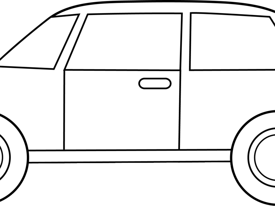 Clip Art Black And White Clipart Car Door Clip Art - Clipart Of Black N White Car - Free Transparent PNG Clipart Images Download. - Car Transparent PNG Free Download