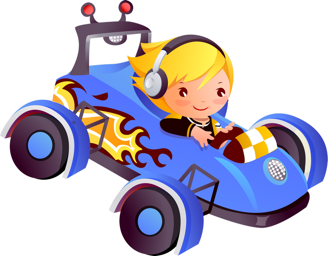 Фото, Автор Arana На Яндекс - Cartoon Girl Driving A Race Car - Free Transparent PNG Clipart Images Download. - Car Transparent PNG Free Download