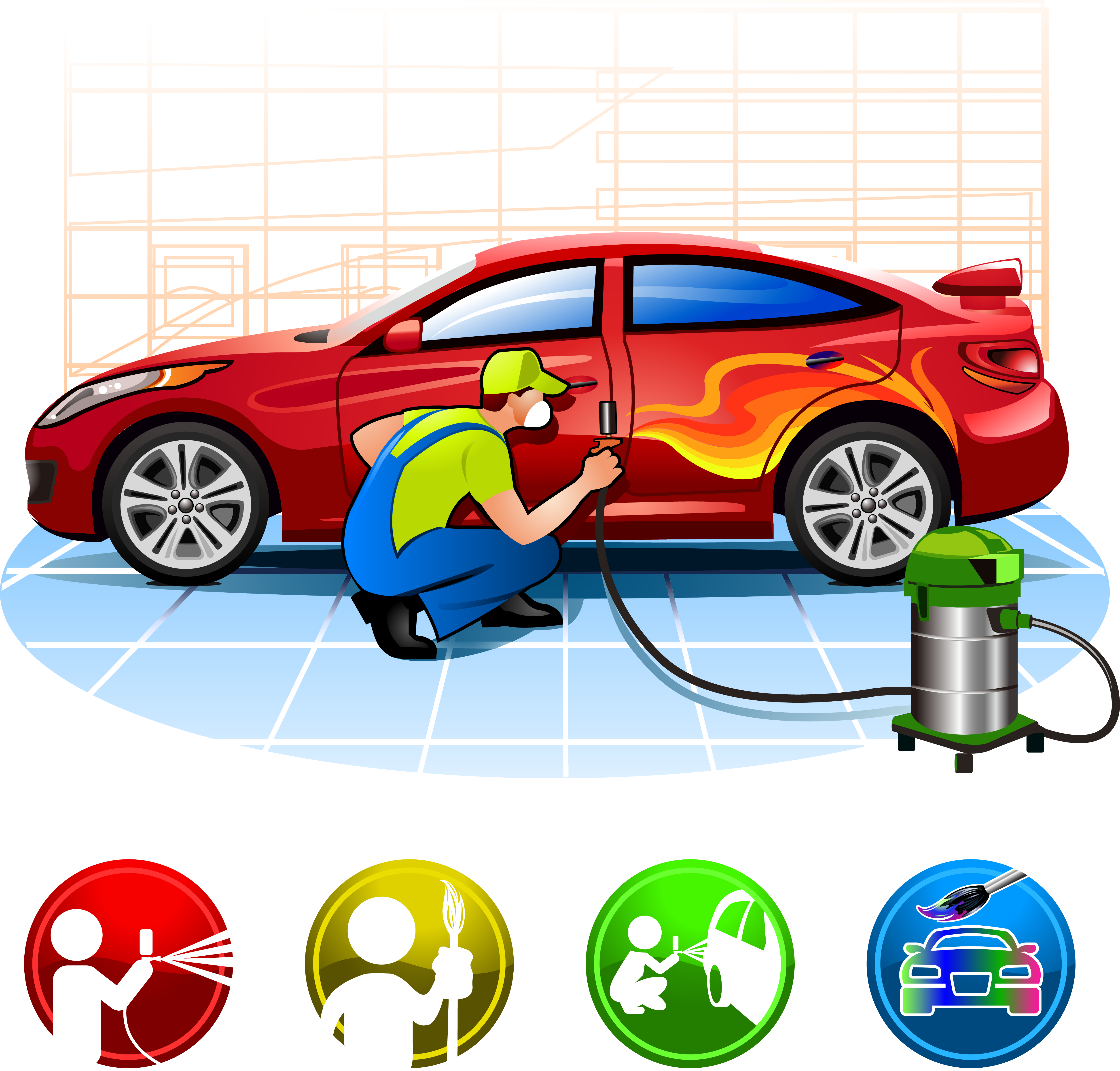 Clip Art Transparent Auto Repair Shop Clipart - Cliparts Car Repair - Free Transparent PNG Clipart Images Download. - Car Transparent PNG Free Download