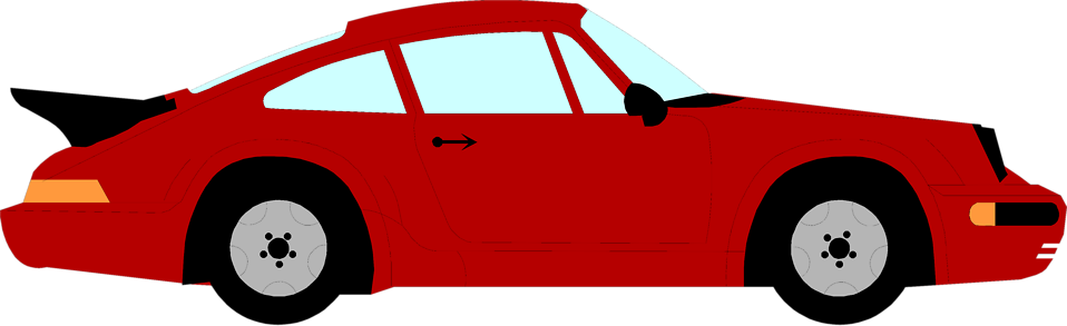 Sports Car Clip Art - Sports Car Illustration - Free Transparent PNG Clipart Images Download. - Car Transparent PNG Free Download