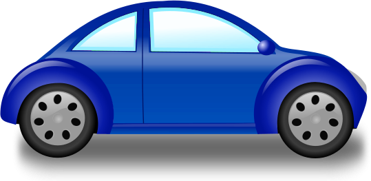 Blue Car Clip Art Clipart For Kid Pencil And In Color - Transparent Clip Art Car - Free Transparent PNG Clipart Images Download. - Car Transparent PNG Free Download