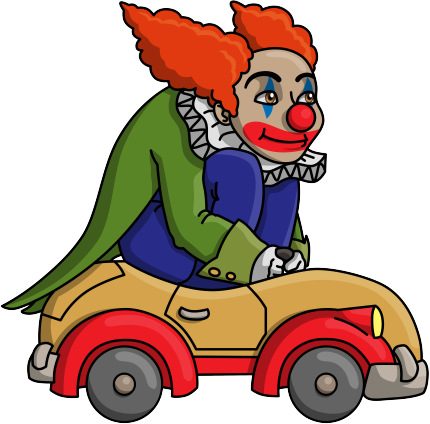 Clown Car Png Clip Black And White Library - Clown Car Png - Free Transparent PNG Clipart Images Download. - Car Transparent PNG Free Download