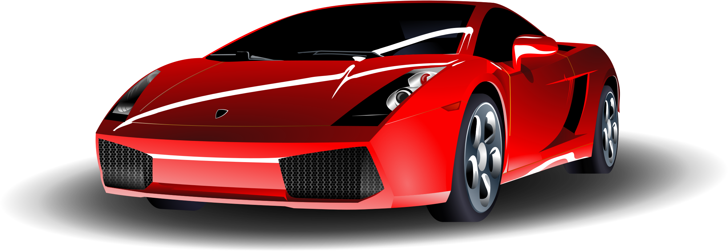 Red Sports Car Big Image Png - Sports Car Clipart Transparent PNG - 2400x938 - Free Download on - Car Transparent PNG Free Download
