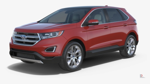 Ford Edge Royalty-free 3d Model - Ford Edge 2018 3d Model Turbosquid, HD Png Download - Car Transparent PNG Free Download