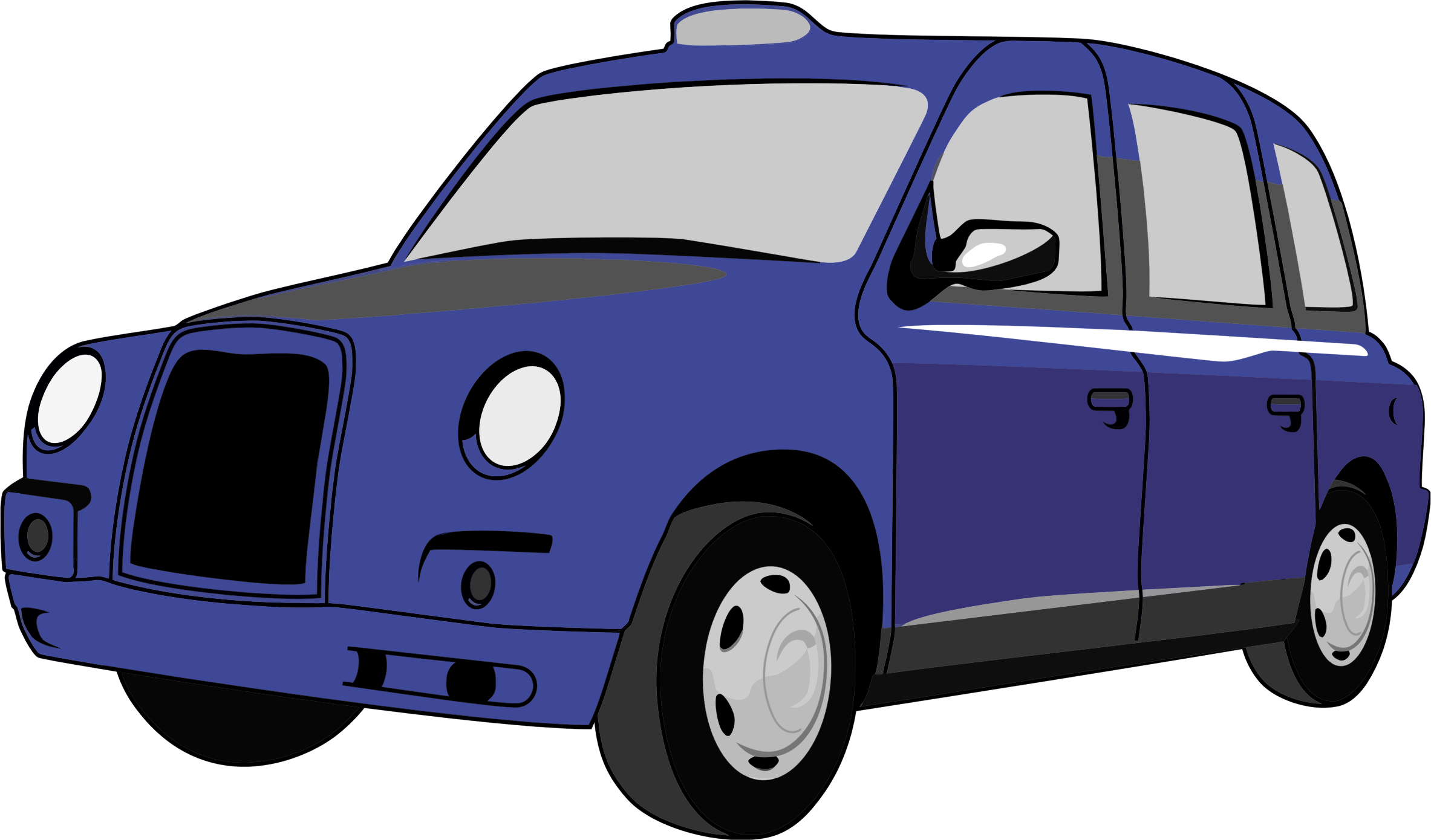 Transparent Stock Clipart London Taxi - Blue Car Clipart - Free Transparent PNG Clipart Images Download. - Car Transparent PNG Free Download
