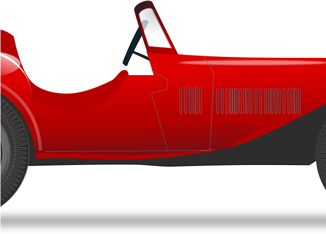 Classic Car Clipart Cool Car - Red Vintage Sports Car Shower Curtain Transparent PNG - 640x480 - Free Download on - Car Transparent PNG Free Download