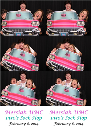 Umc Sock Hop - 50's Convertible Car Party Photo Prop Transparent PNG - 600x450 - Free Download on - Car Transparent PNG Free Download
