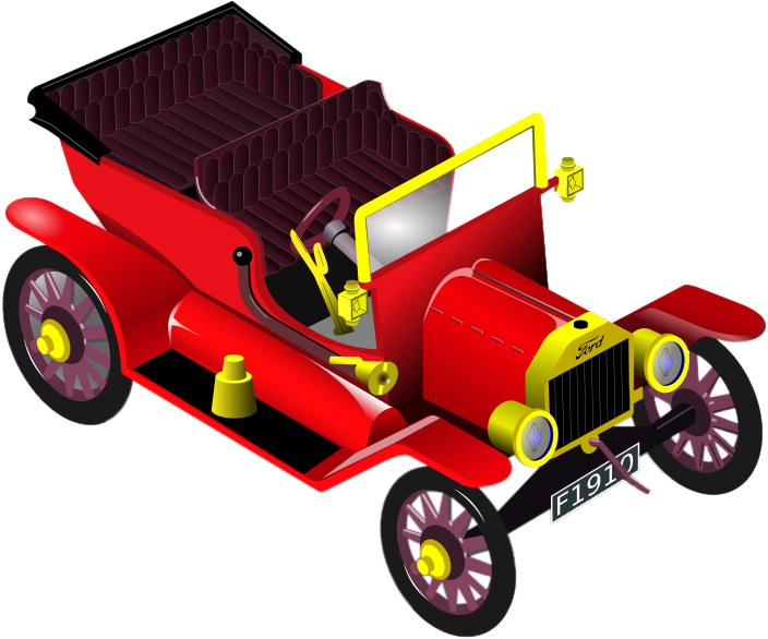 Free To Use Amp Public Domain Vintage Car Clip Art - Free Commercial Use Public Domain Png Cars - Free Transparent PNG Clipart Images Download. - Car Transparent PNG Free Download