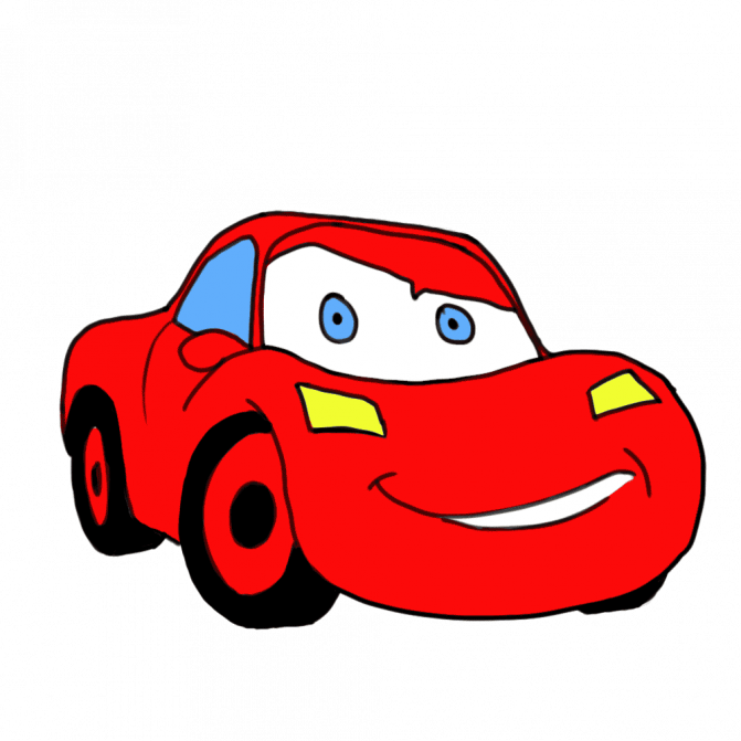 Coloring Pages Cute Drawing Cars For Kids Car Drawings - Cars Cartoon Drawings - Free Transparent PNG Clipart Images Download. - Car Transparent PNG Free Download