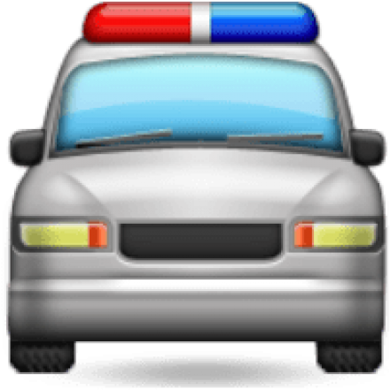 Free Png Ios Emoji Oncoming Police Car Png Images Transparent - Police Emoji Transparent Transparent PNG - 480x502 - Free Download on - Car Transparent PNG Free Download