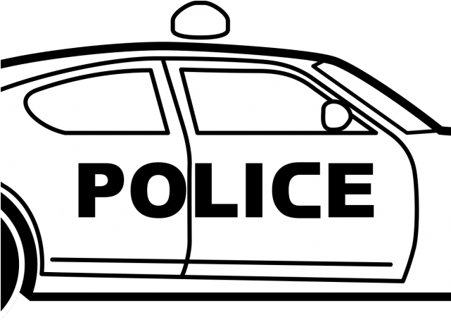 Car Clipart Clipart Big Car - Police Car Clipart Black And White - Free Transparent PNG Clipart Images Download. - Car Transparent PNG Free Download