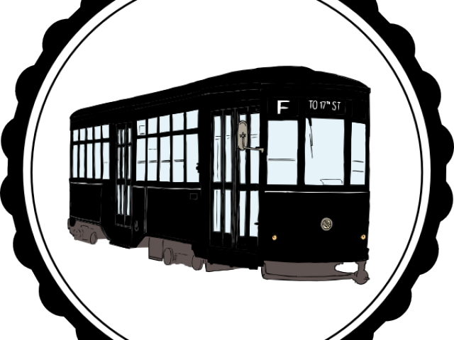 Trolley Clipart Street Car - San Francisco Street Car Png - Free Transparent PNG Clipart Images Download. - Car Transparent PNG Free Download