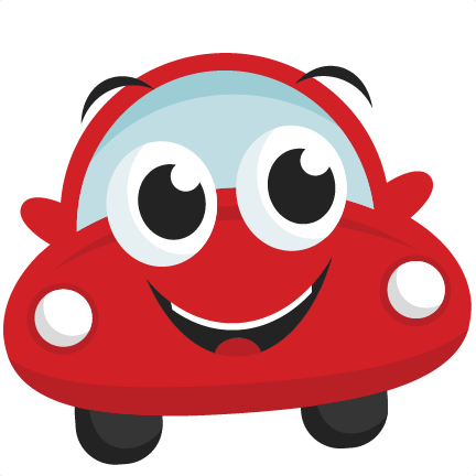 Happy Car Svg Scrapbook Cut File Cute Clipart Files - Cute Car Cartoon Png - Free Transparent PNG Clipart Images Download. - Car Transparent PNG Free Download