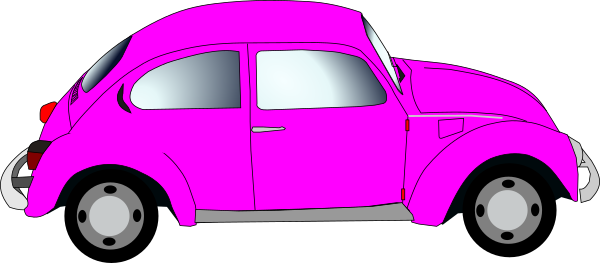 Vw Cox Pink Clip Art - Clipart Of Car - Free Transparent PNG Clipart Images Download. - Car Transparent PNG Free Download