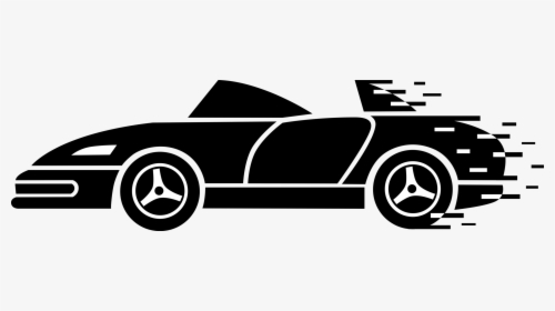 Vector Illustration Of Convertible Sports Car Automobile - Car, HD Png Download - Car Transparent PNG Free Download
