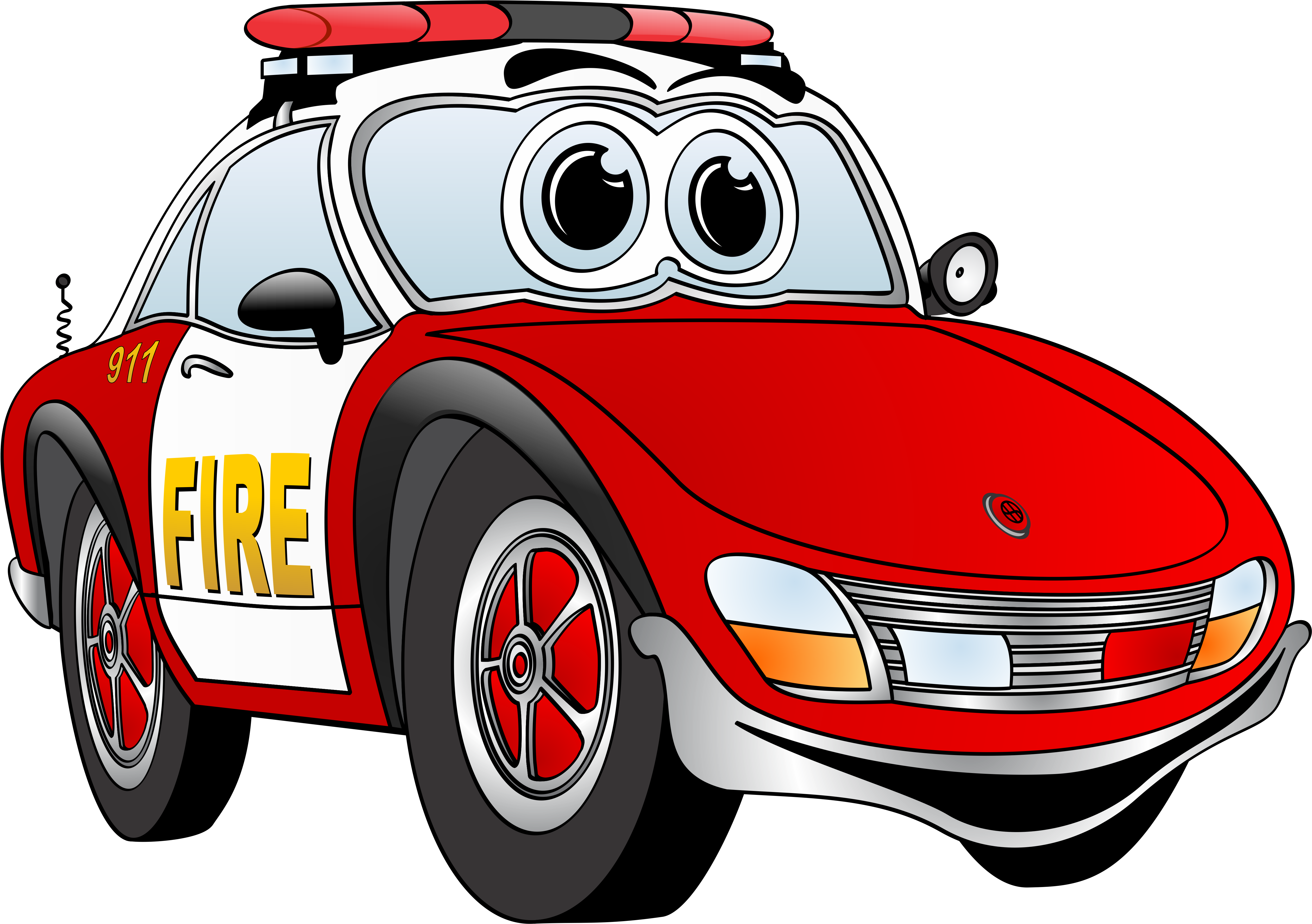 Fire Truck Clipart Race Car - Red Sports Car Cartoon - Free Transparent PNG Clipart Images Download. - Car Transparent PNG Free Download