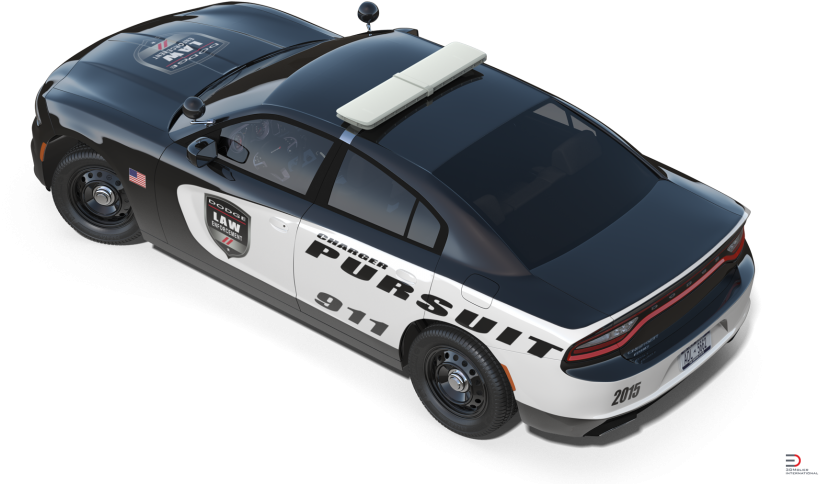 10 Dodge Charger Police Car Rigged Royalty-free 3d - Police Car Transparent PNG - 920x517 - Free Download on - Car Transparent PNG Free Download