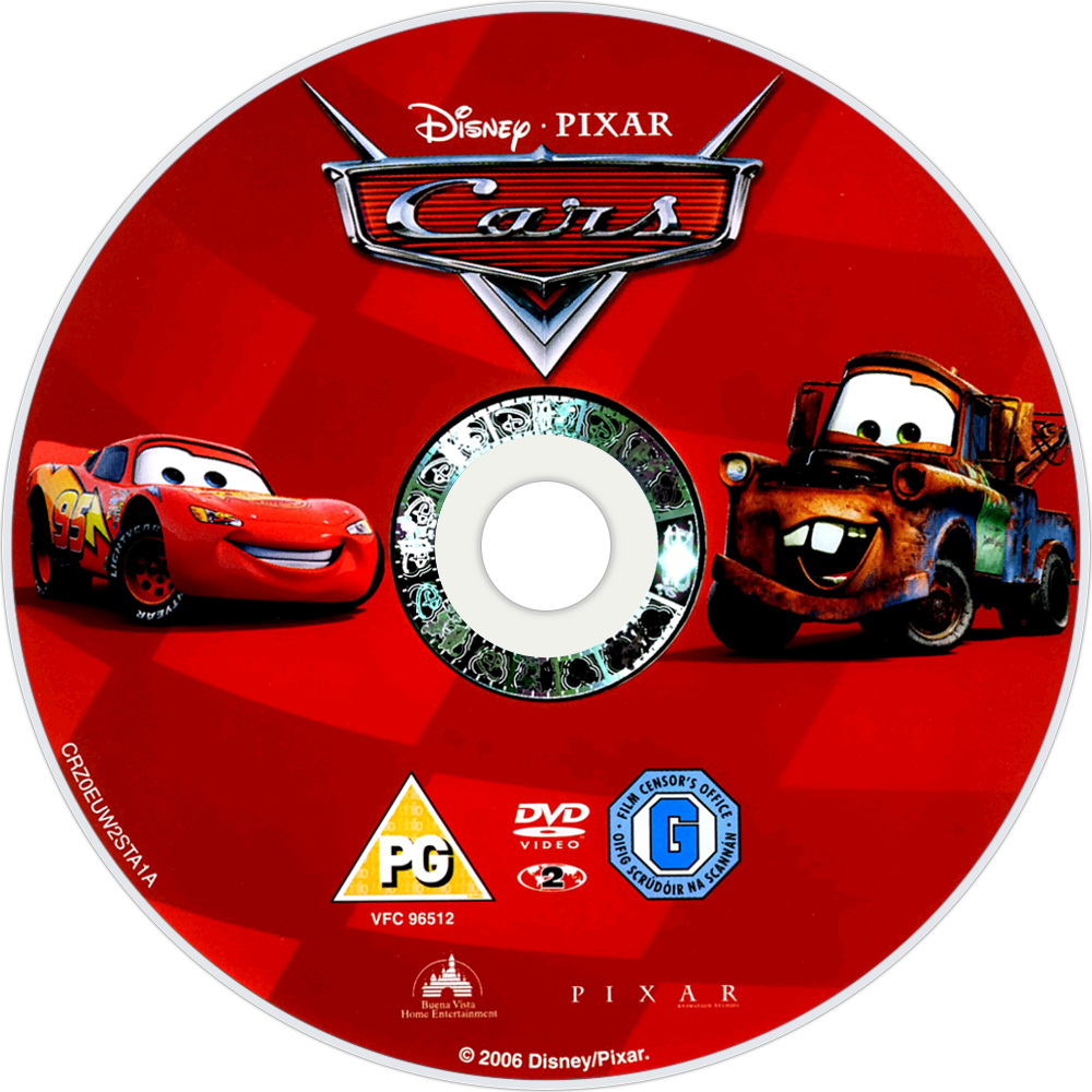 Cars Movie Fanart - Cars Full Screen Dvd Disc, HD Png Download - Car Transparent PNG Free Download